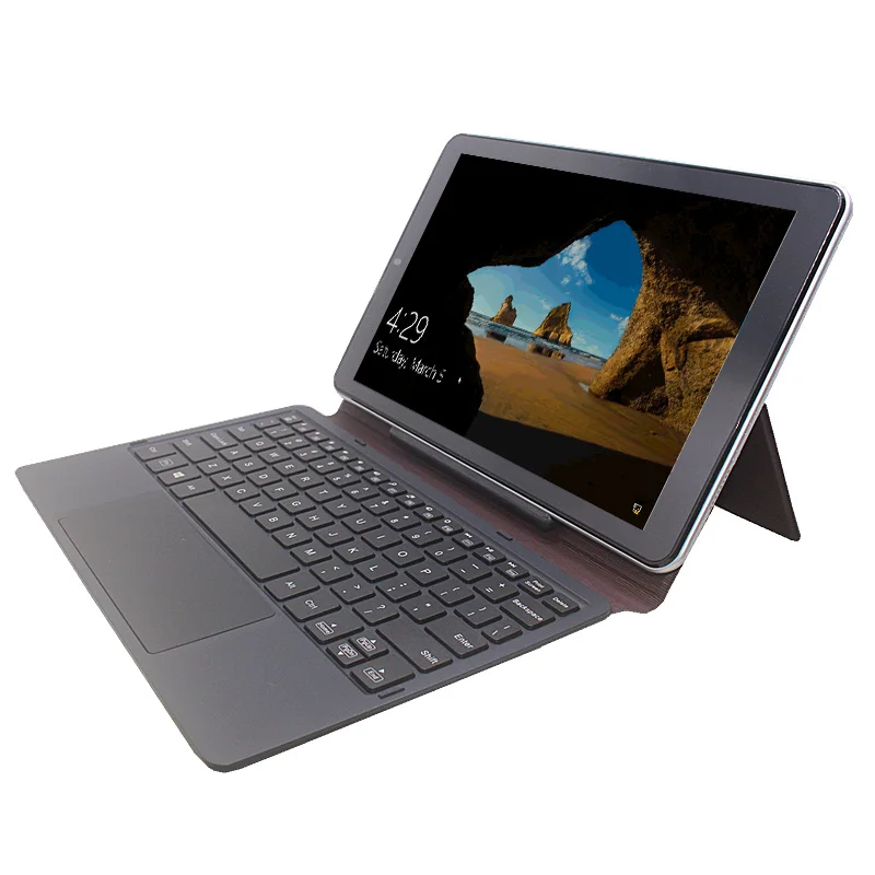10.1 Polegada tablet windows 10 com teclado de encaixe 2gb + 32gb intel z8350 32 bits quad core 1280x800 ips 1 * porta usb 3.0 mini hdmi