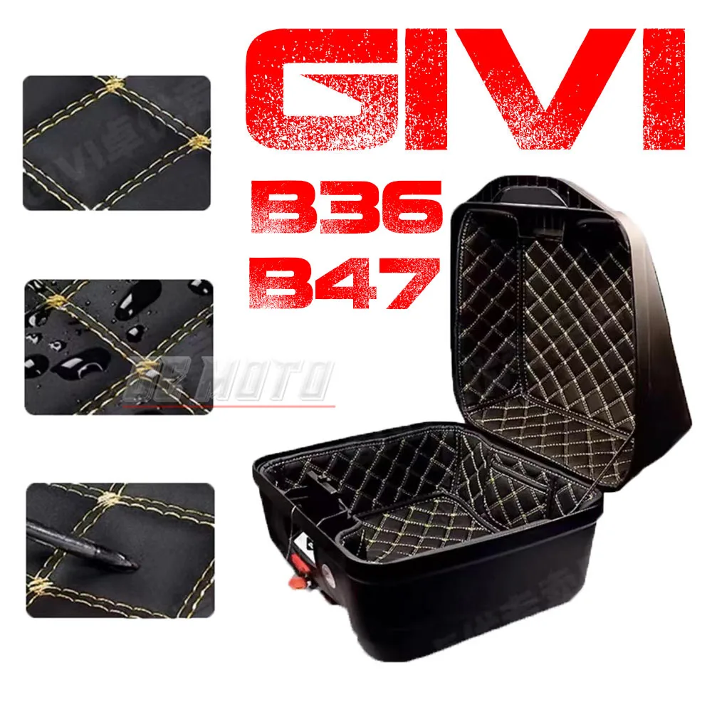 

For Givi B32 B47 Motorcycle Rear Trunk Case Liner Luggage Box Inner Rear Tail Seat Case Bag Lining Pad Accessories Givi B32 B47