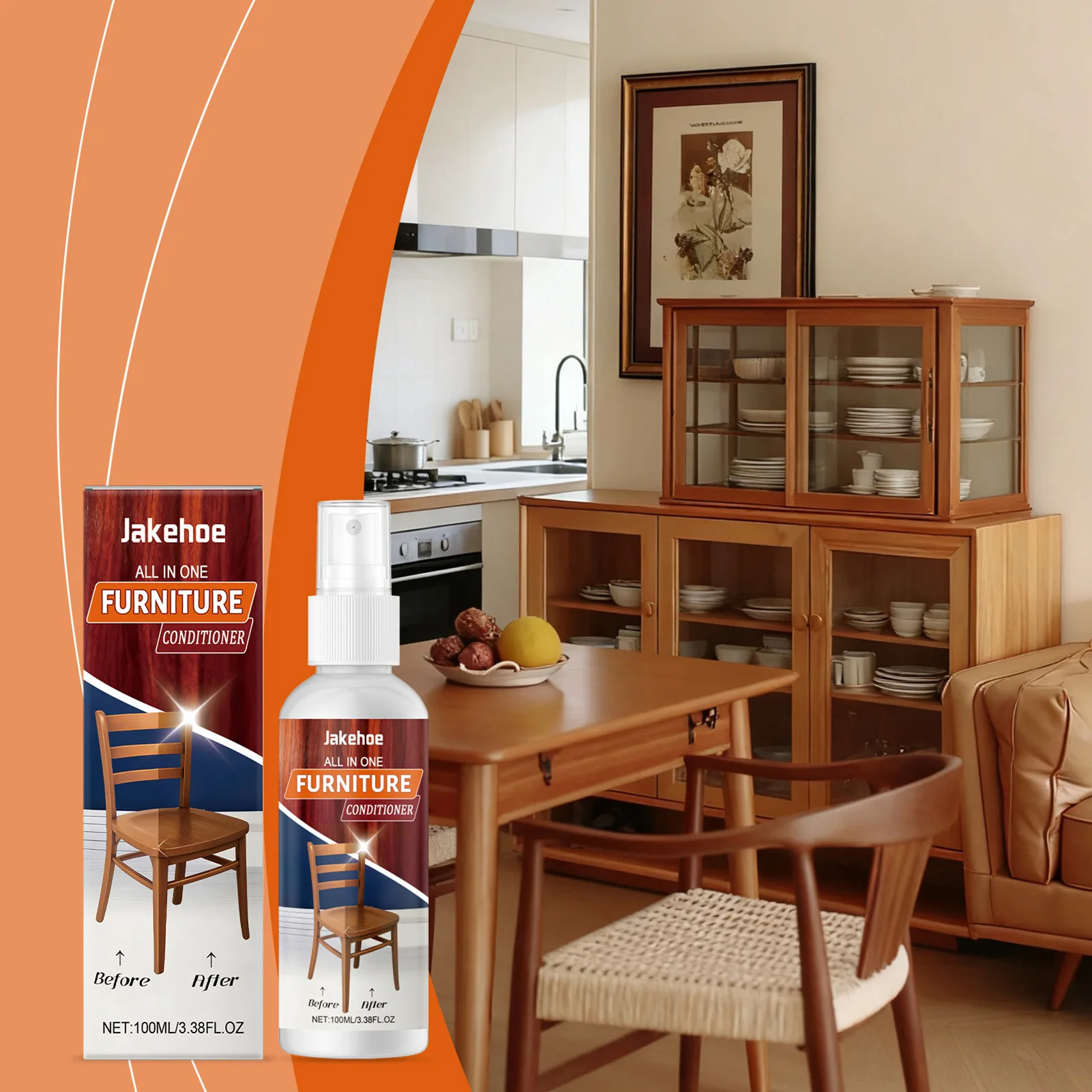 Natural Beeswax Wood Polish For Furniture Cleans, Polishes, And Conditions Elegant Wood Furniture-Revival
