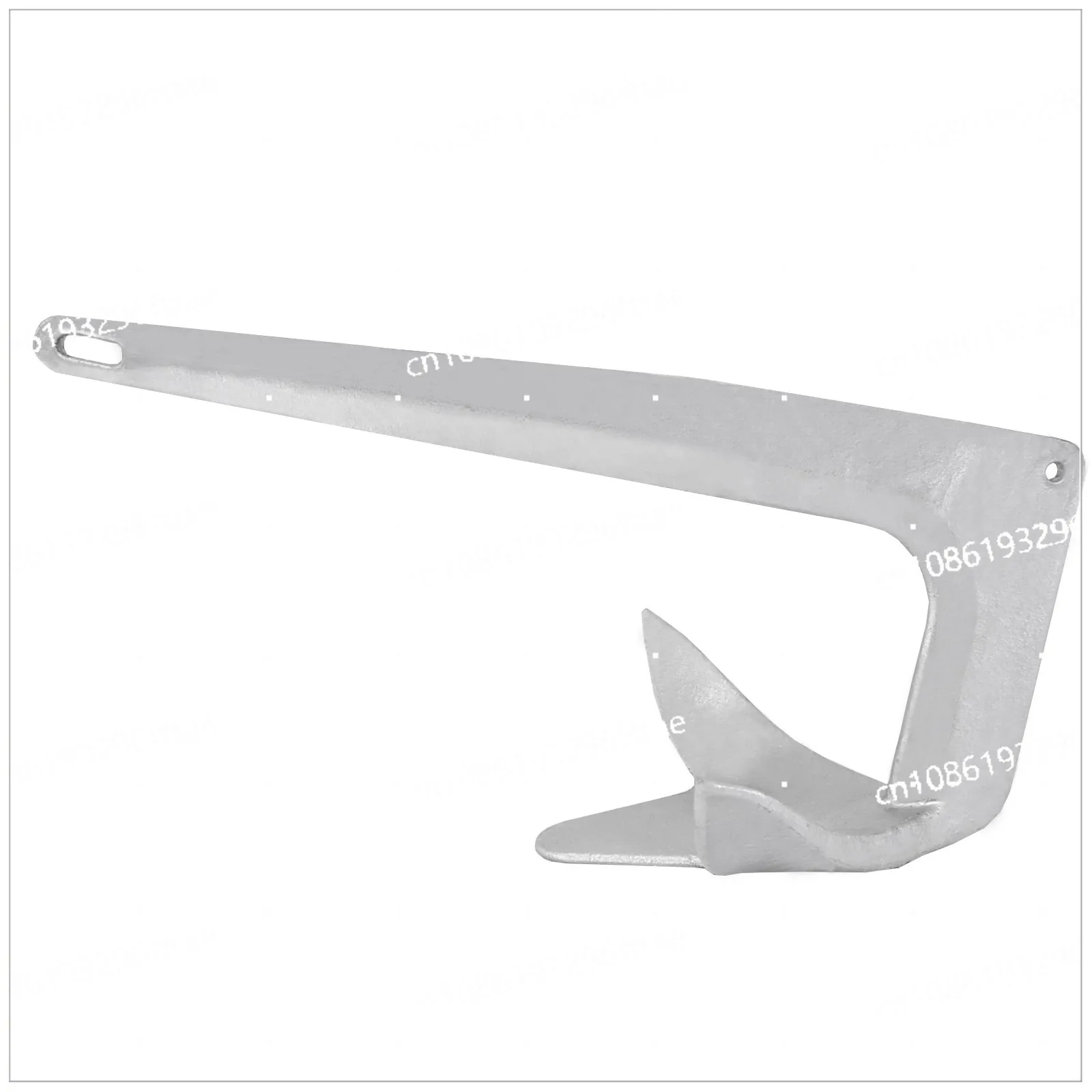 Hot-dip Galvanized Carbon Steel Bruce Anchor Anchor Precision Casting Anti-corrosion and Durable, Marine