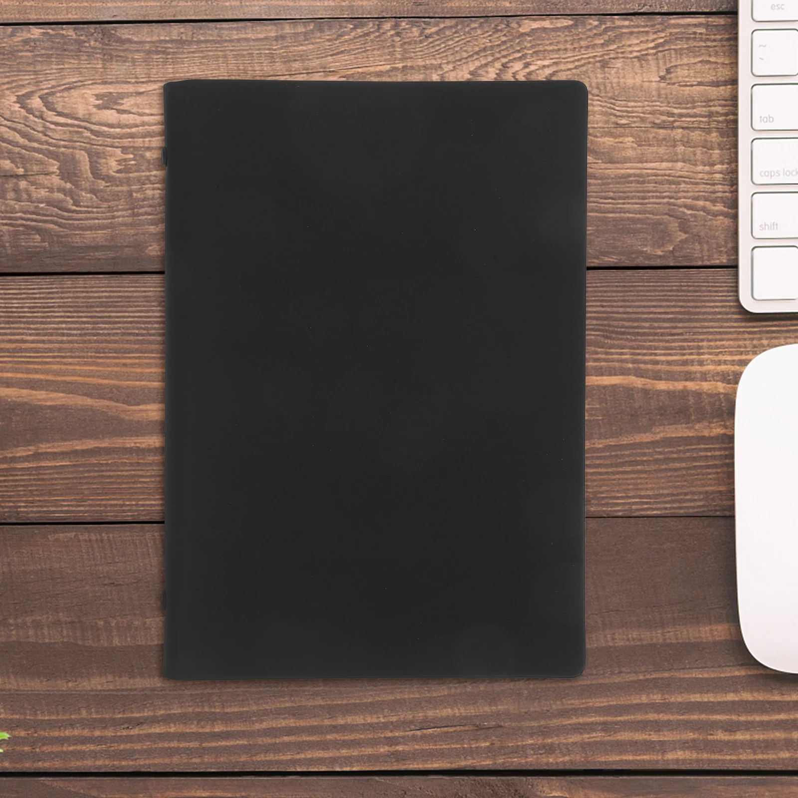 

A5 Loose Leaf Notebook PU Cover Multi-Function Spiral Notebook Blank Pocket Journal Notepad for Daily Use Multi-Use Notepad