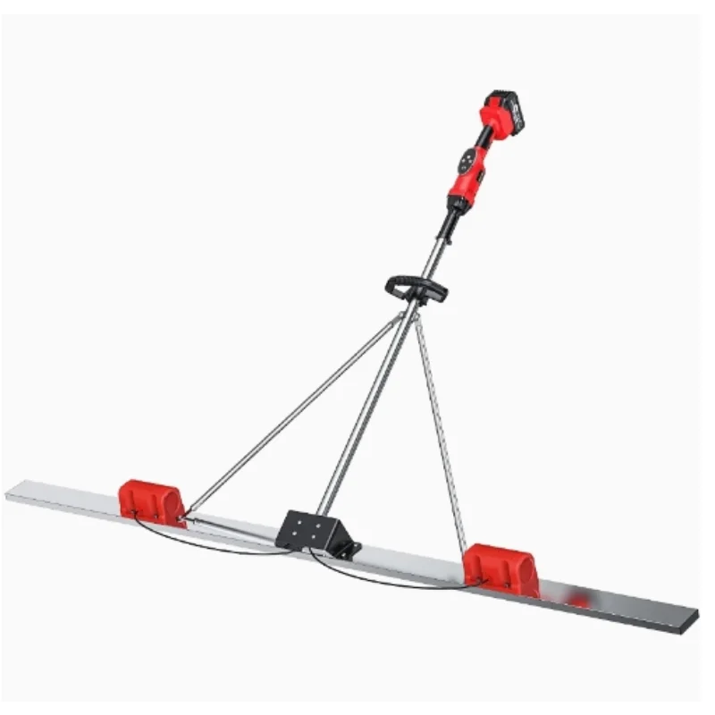 Rechargeable lithium battery concrete vibrating ruler, cement pavement leveling machine