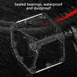 Road Bike Pedals High Strength Bicycle Pedals Aluminum Bicycle Pedals Multipurpose Bicycle Accessories Mountain Bike Flat Pedals
