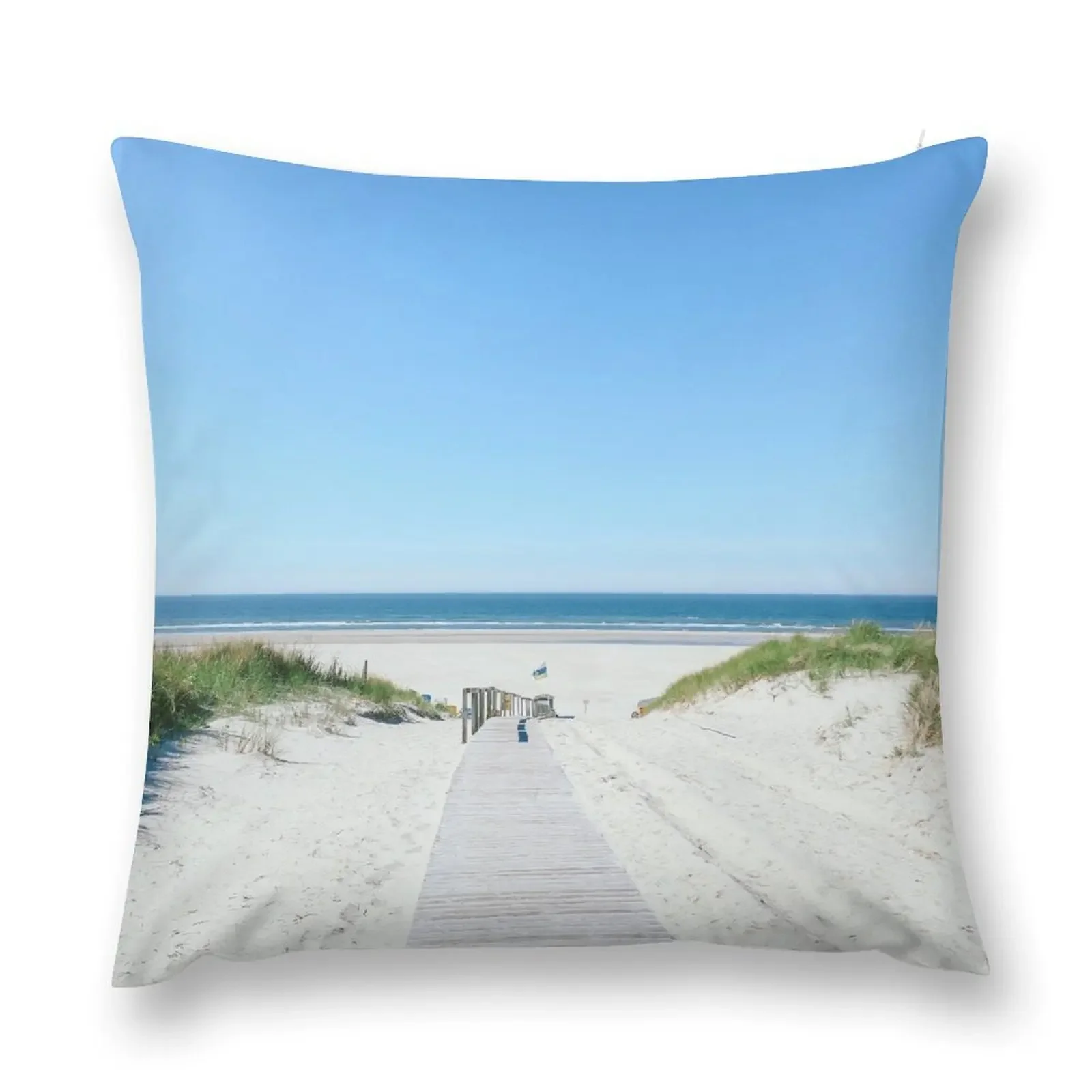 Nordsee Juist Insel Strand in Sommer Throw Pillow Pillowcase Christmas Covers For Cushions Custom Cushion pillow