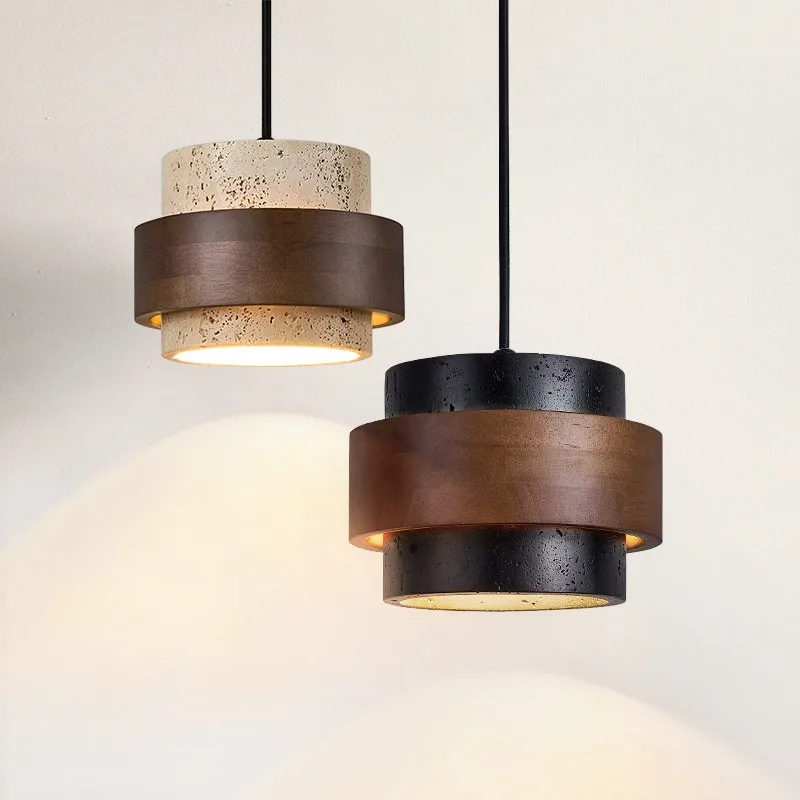 Wall lamp, bedside bedroom chandelier, liftable Italian minimalist charging cable-free restaurant lamp