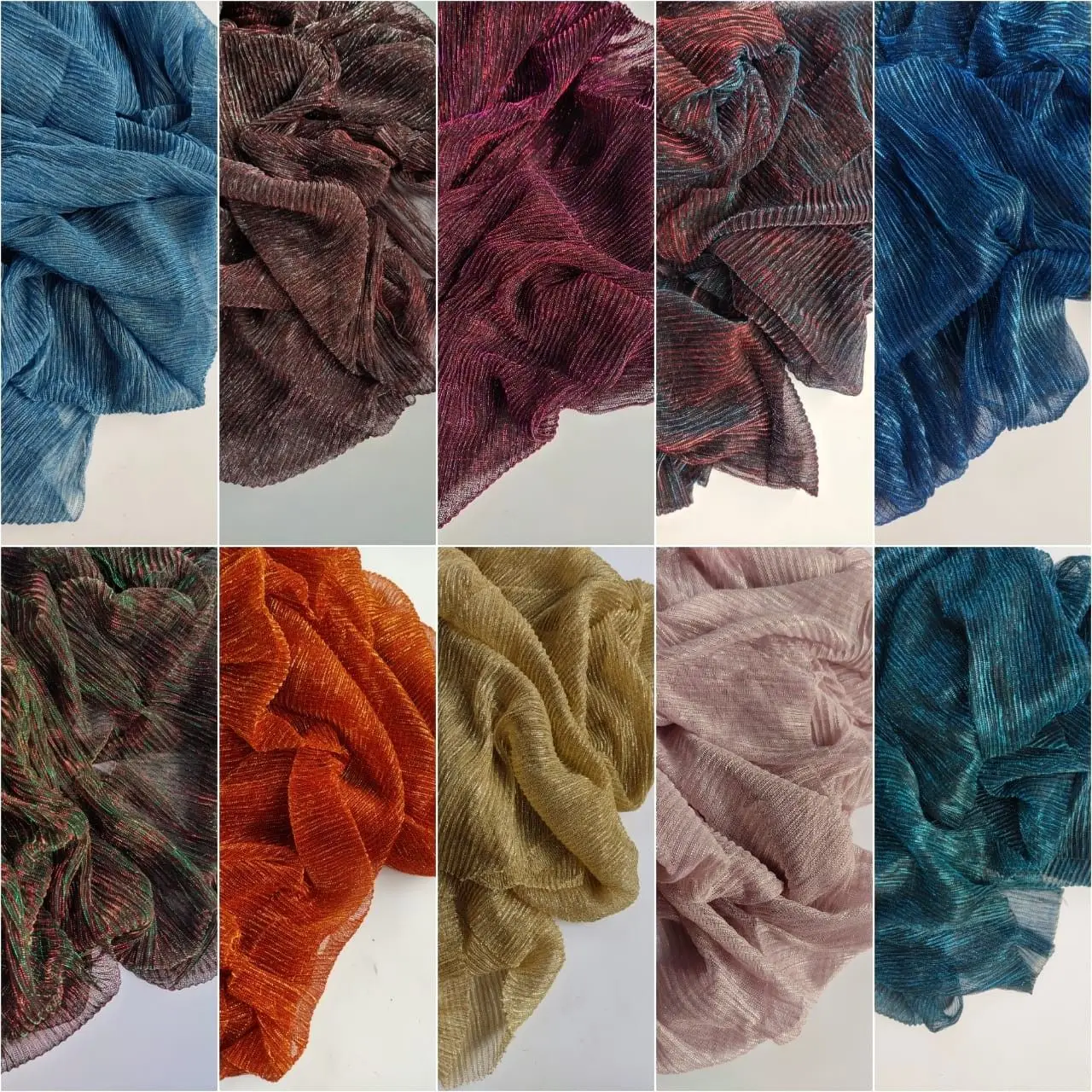 75*200CM Glitter Scarf Women Muslim Shimmer Hijab Crinkle Shiny Shawl Headscarf Thin Transparent Woman Party Accessories