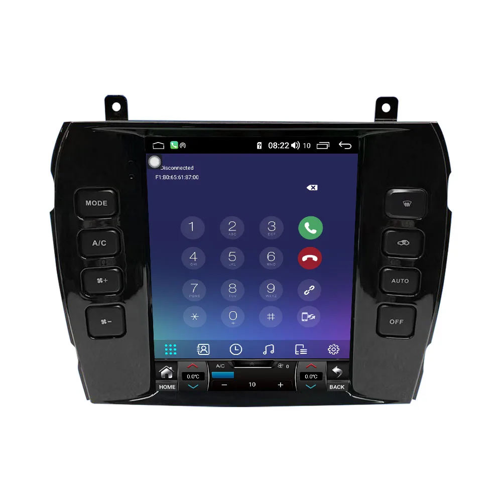 For Jaguar XJ X-TYPE S-TYPE 2004-2008 Android 13 8G256G Multimedia DVD Player Carplay GPS Navigation Touch Screen Car Radio