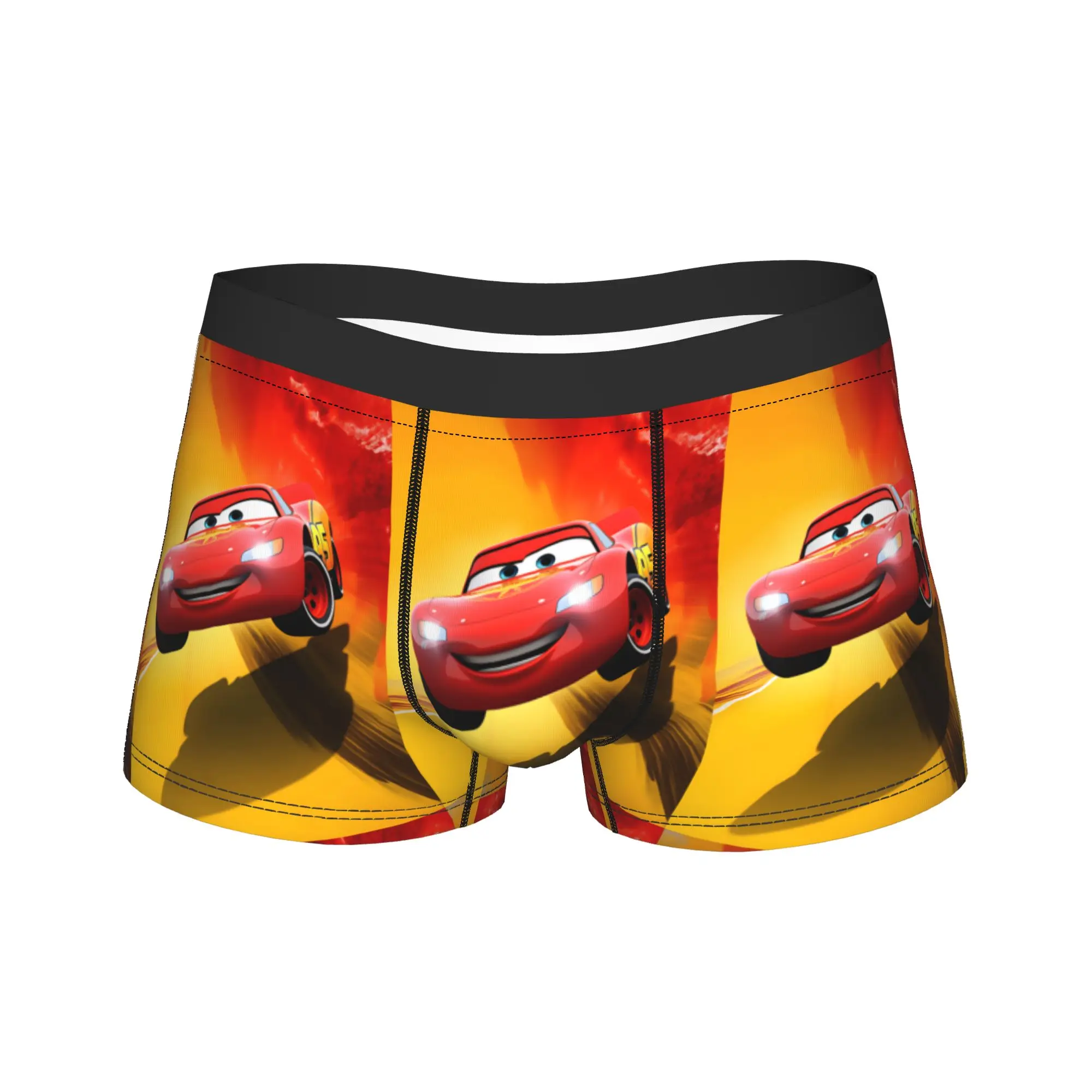 

Lightning McQueen High-Speed Jump Underwear Printing Boxer Shorts Trenky Men Underpants Comfortable Shorts Briefs Gift Idea