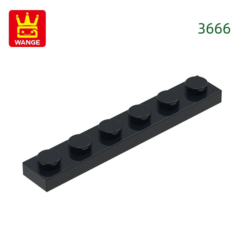 

Wange 3666 100 г/102 шт. 1x6 базовый строительный блок Moc свободные детали для творчества с кирпичами DIY детская игрушка в сборе для хранения подарков