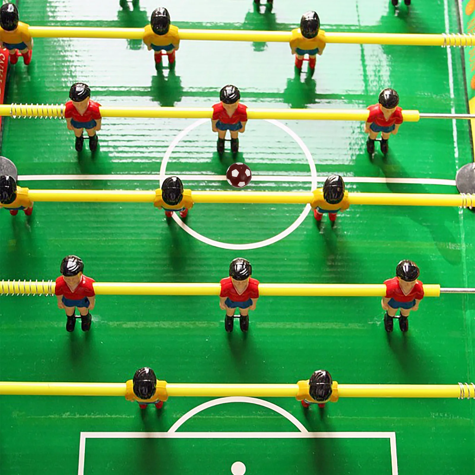 

12 Pcs Table Football Small Plastic Balls Replacement Kids Foosball Mini Parts Durable Colored Bright Practical Accessories