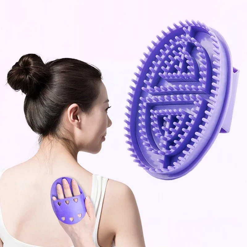 

Gloves Anti-Cellulite Relaxing Scrub Massager Living Meridian Brush Bath Spa Soft Cellulite Body Massage Relaxing Brush