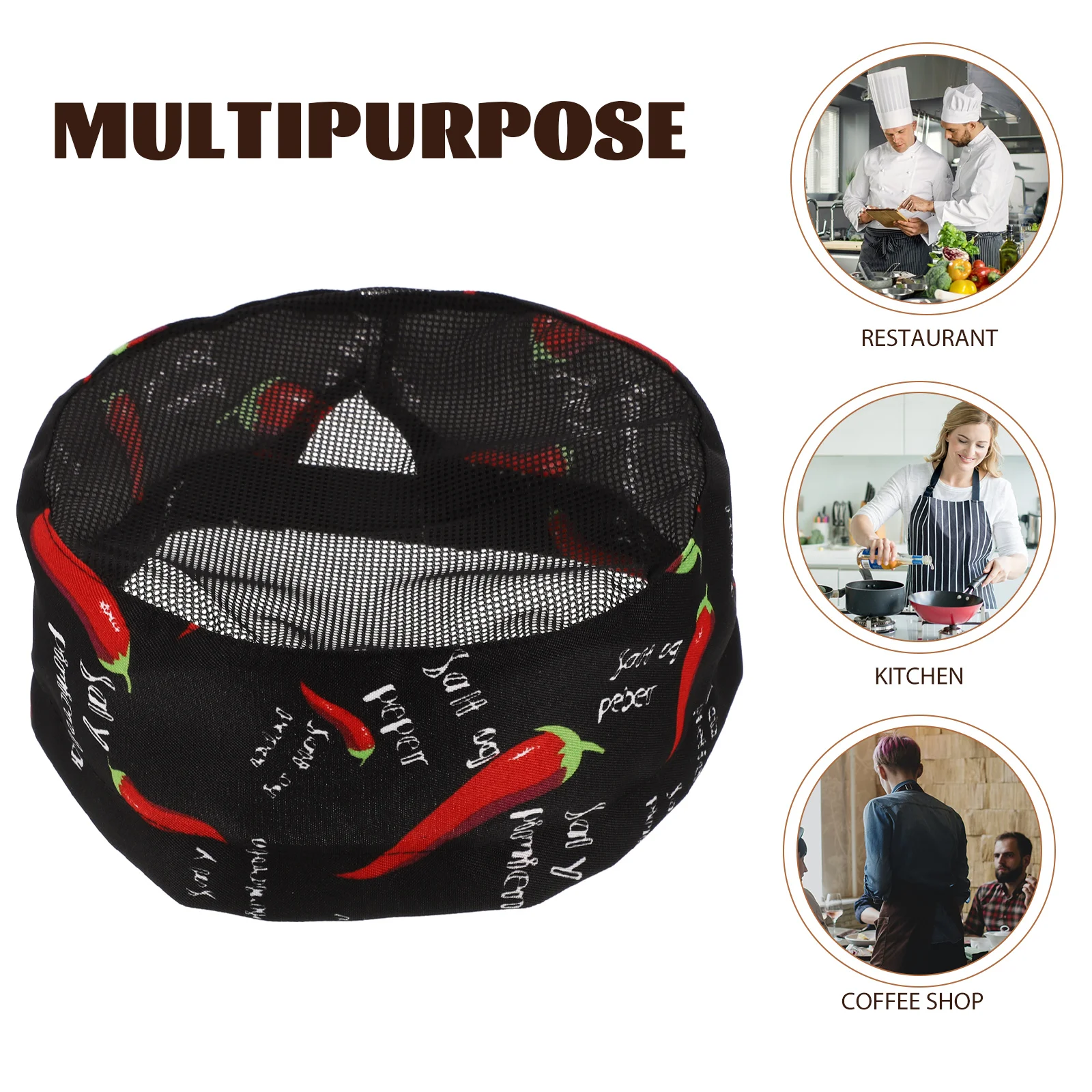 Gorro de Chef de Sushi, gorros de cocina resistentes al desgaste para hombres, suministros decorativos de cocina para trabajo, camarero, panaderos de Hotel