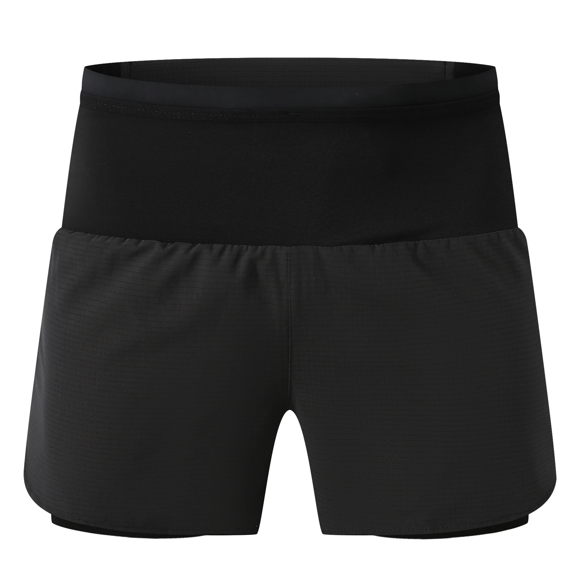 Herren 2-in-1 Marathon-Laufshorts mit Taschen für Outdoor-Sport, Training, Fitness und Wandern, Atmungsaktiv und Schnelltrocknend – Detail 9