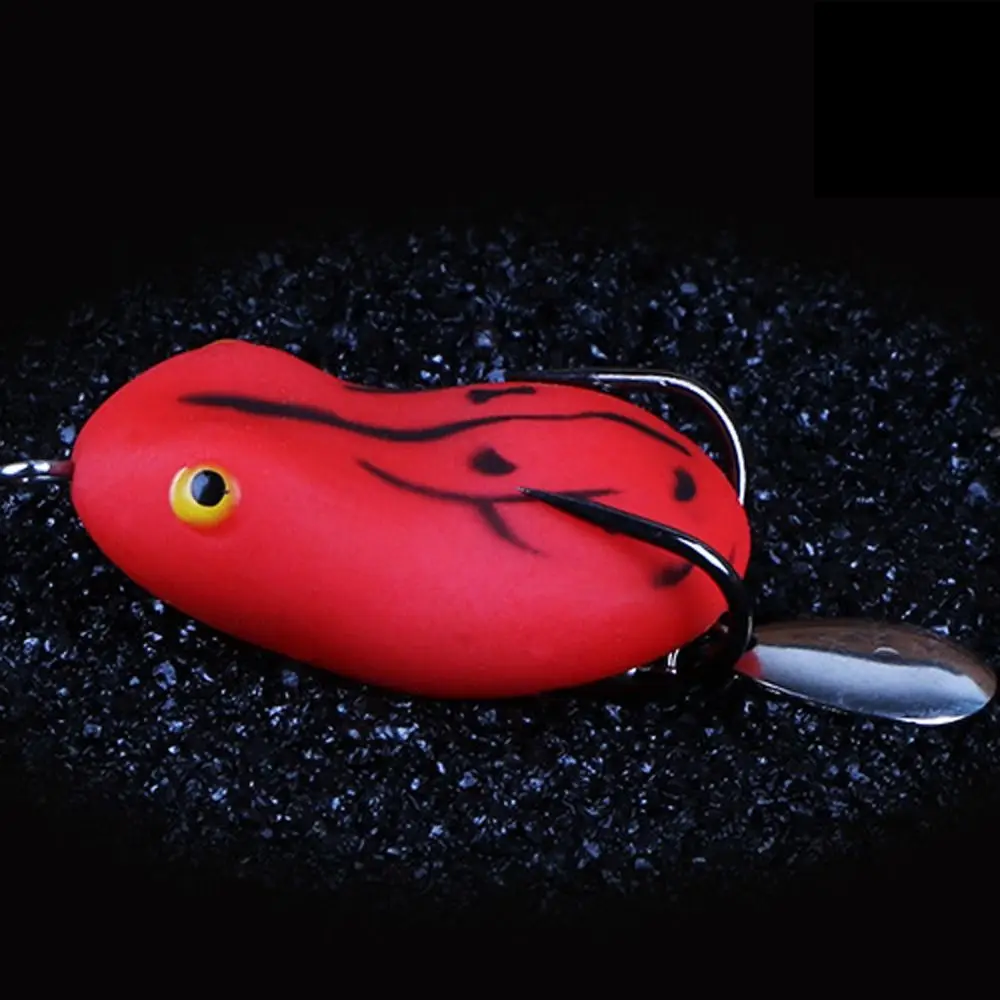 

Fishing Accessories 5cm/4.5cm Jump Frog Bait 7g/12g Bionic Thunder Frog Bait Silicone Wobbler Crankbait Ice Fishing