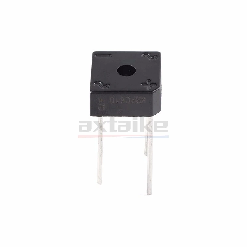 10PCS KBPC610 KBPC1010 KBPC606 KBPC608 6A 10A 1000V 1KV 600V 800V DIP 4Pin Diode Bridge Rectifier