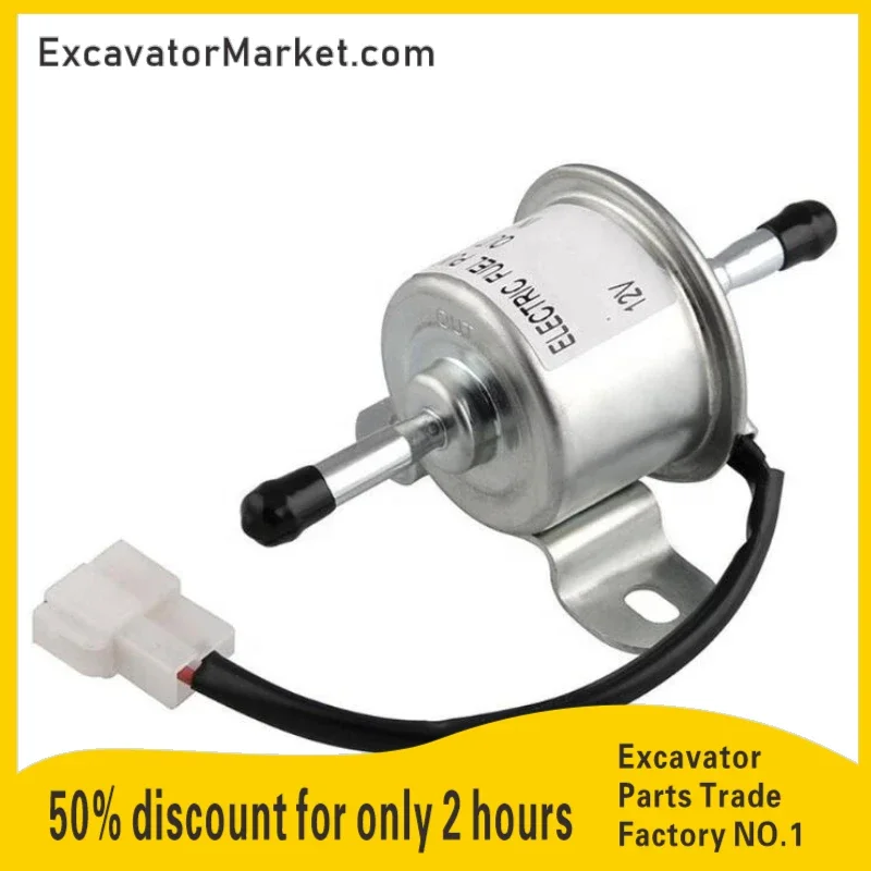 For Excavator  New Fuel Feed Pump For Yanmar 4tnv88 3tnv88 4tnv84 Mini Excavator 129612-52100 12961252100 Parts