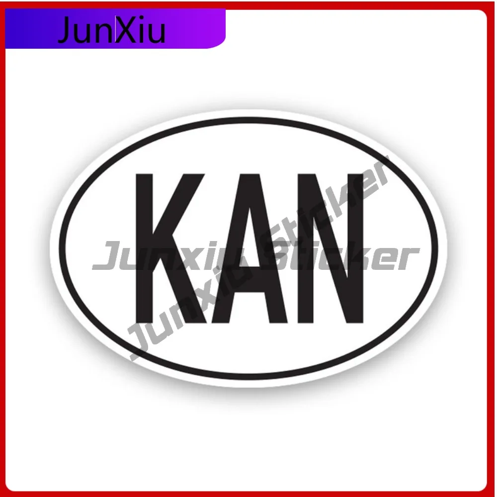 

Kan Saint Kitts And Nevis Country Anime Window Waterproof Vinyl Decal For Motocross Creative Sticker Creative Protection Unique