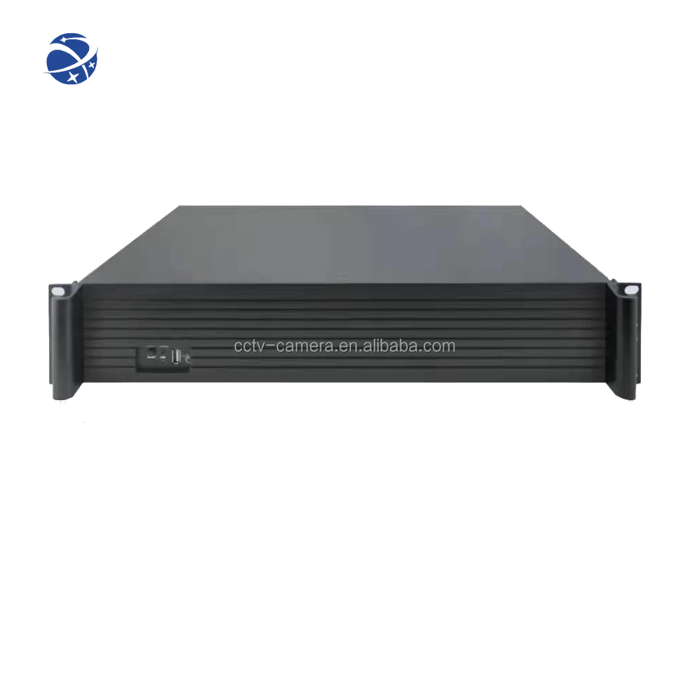 Industrial Professional 64 Channel 4K 8mp H265 AI Project NVR with RAID 0 1 5 6 10 and 9TB HDD SATA Slot