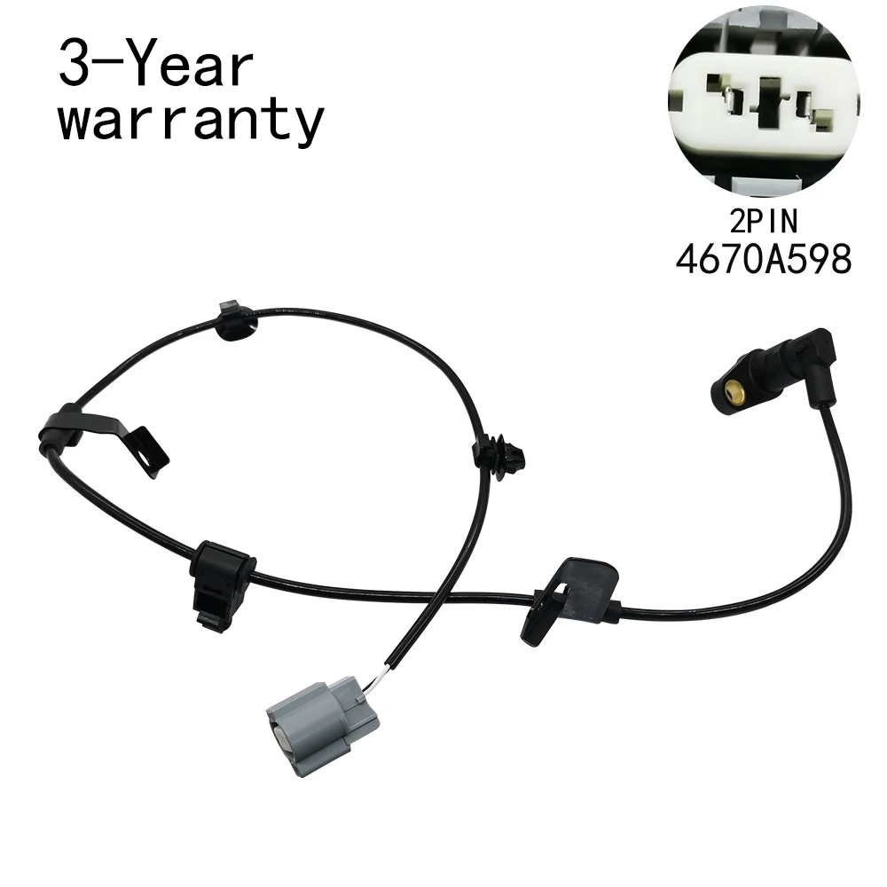 Sensor ABS 4670A598 Para Mitsubishi L200 2005-2015