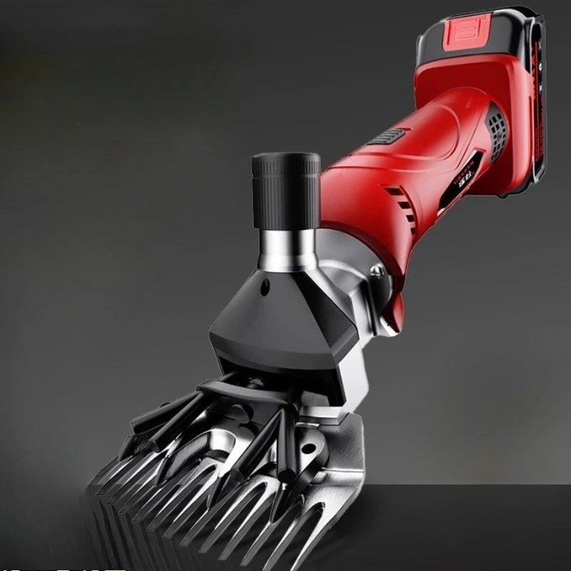 Rechargeable Electric Wool Shears Pet Machine Goat Horse Hair Scissors Sheep Shearing