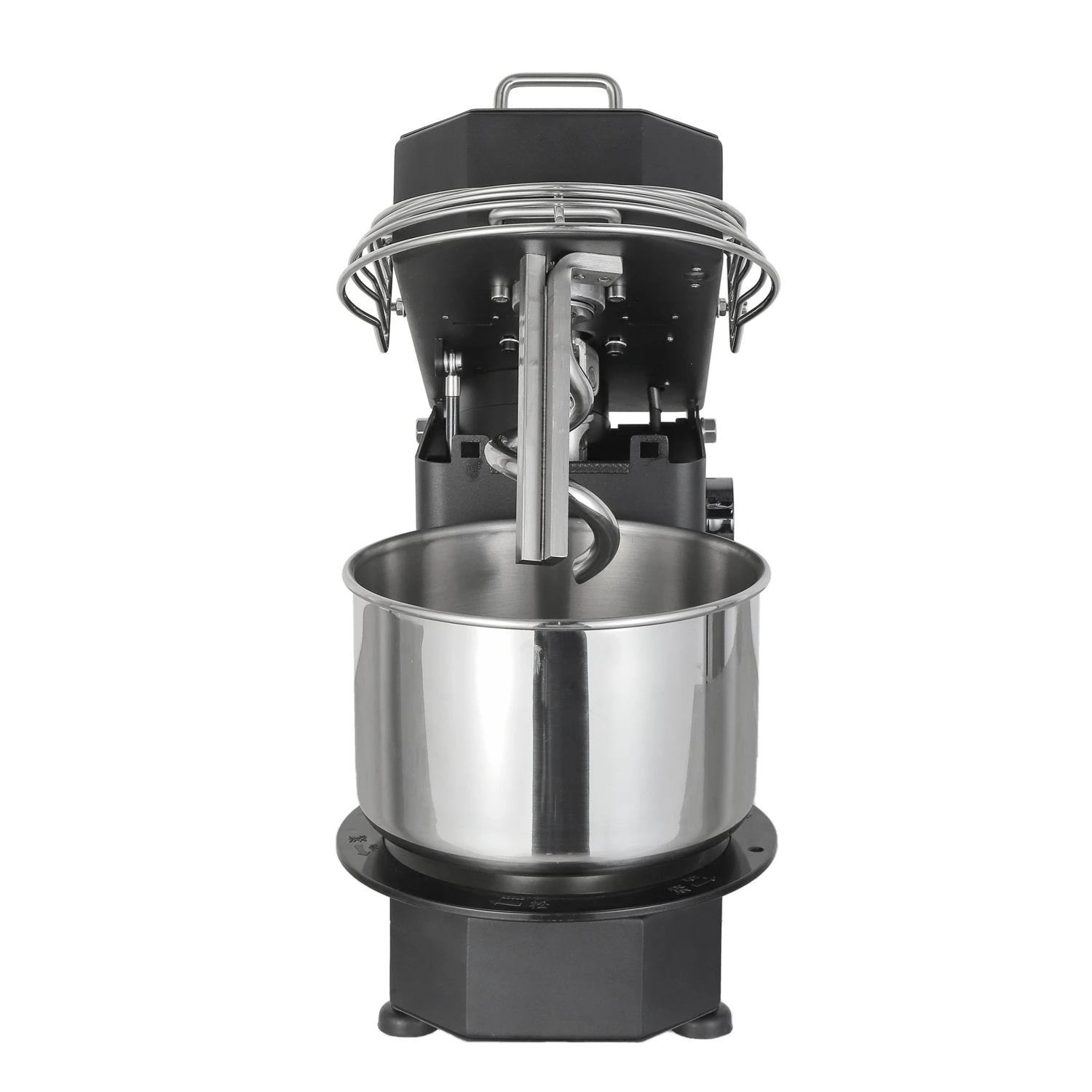 Máquina amasadora de masa Amasadora de pan comercial, cabezal inclinable levantado, barato, de fábrica, de alta calidad, mezclador de masa en espiral, 2KG, 4KG