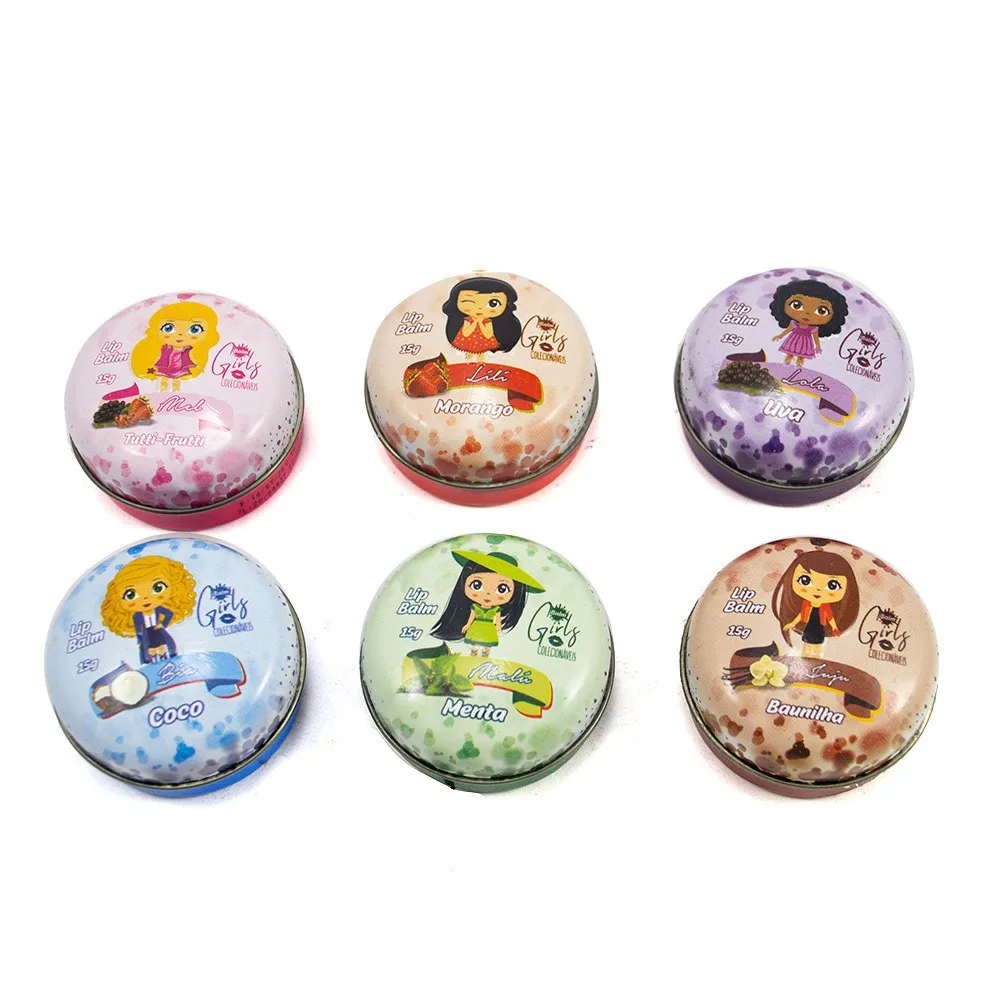 6 Lip Balm Girls Collectible Kit PhálleBeauty PH0034