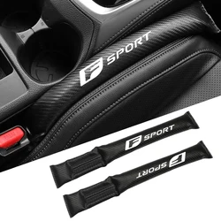 Carbon Fiber Car Interior Seat Gap Plug Filler Pad For Lexus IS ISF GS RX RX350 ES IS250 ES350 LX570 CT200 F SPORT Accessories