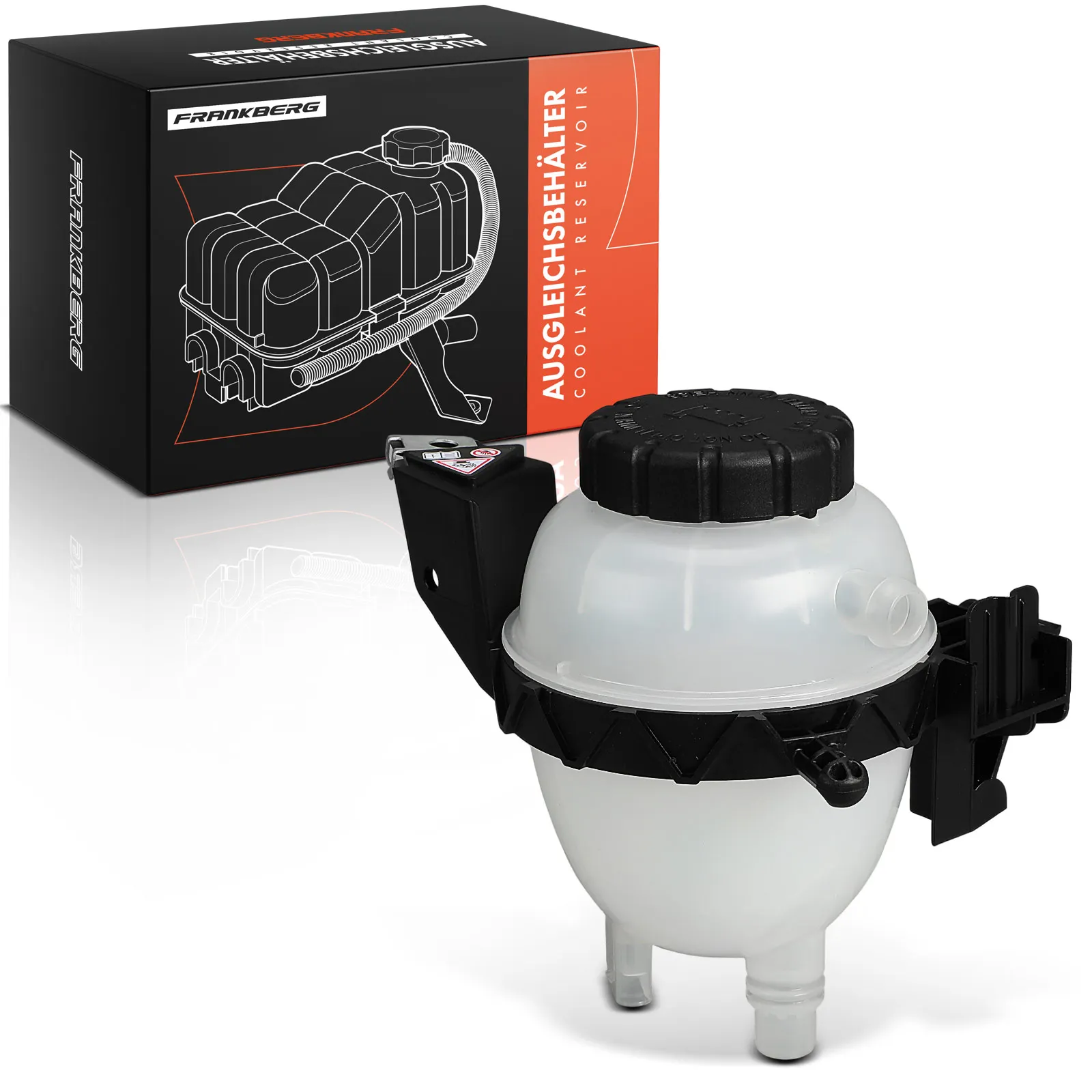 Frankberg 1x Compensatiecontainer Koelvloeistofcontainer voor Mercedes-Benz W213 S213 A238 X253 C253 A2535001200 2535001200