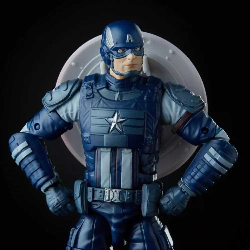 Hasbro Marvel Legend Gamerverse Avengers Captain America 6 inci tokoh aksi hadiah ulang tahun