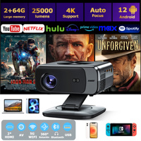 2025 M05 Android 12.0 Projector 4k 64G AutoFocus  Projector Wifi6 BT5.2 LED Projector 8K Decode Home Theater Beamer Proyector