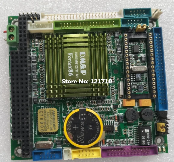 Placa do Equipamento Industrial Pc104 M6127d a1 Vortex86 Tw6070lv Cn6070lv Icop6070