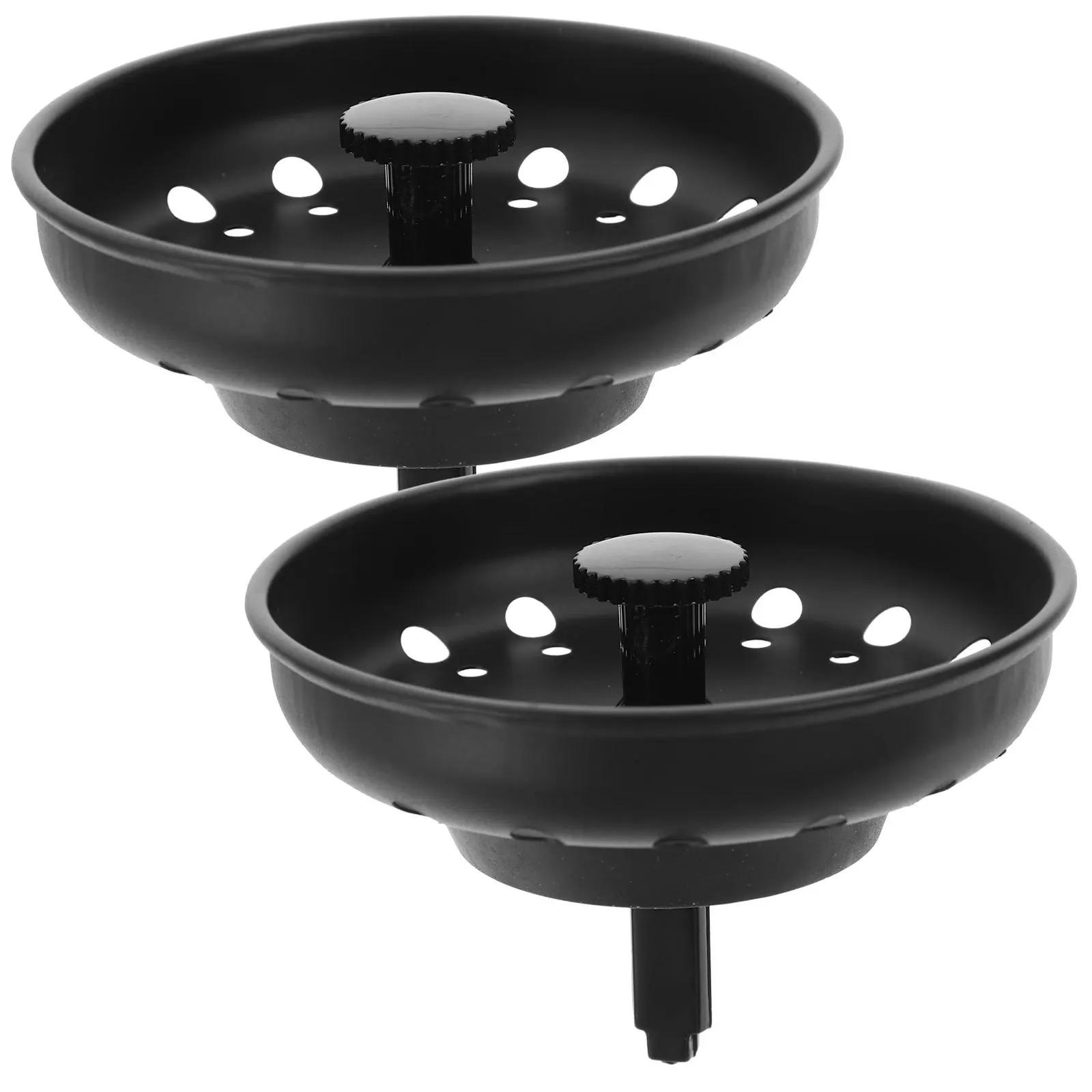 2 قطعة مصفاة حوض تصفية خزان المياه للمطبخ سدادة استنزاف معدنية مع مقبض غرامة شبكة الحطام الماسك الشعر سهلة #6