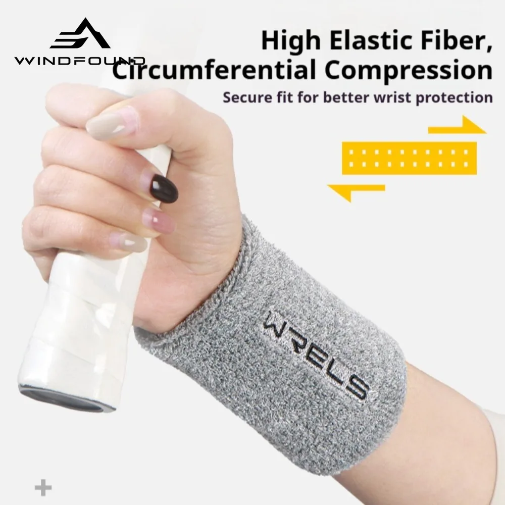 Thickened High-elasticity Sports Wristband Sprain-preventing Support Brace Sweat-absorbing Wristband Wrist Protector