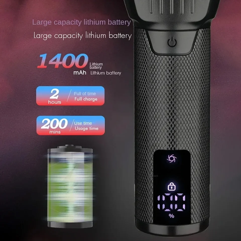 WMARK NG-7982 Men's Electric Shaver 9000RPM Two-blade Mesh Razor