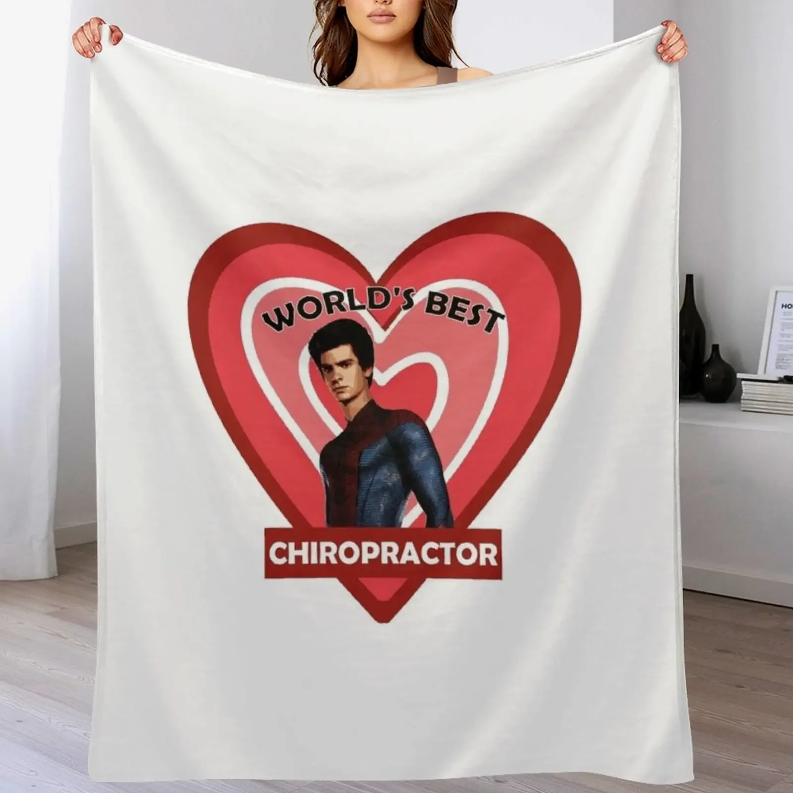 

Worlds Best Chiropractor Throw Blanket Single Decoratives Sofa Quilt Plush Blankets