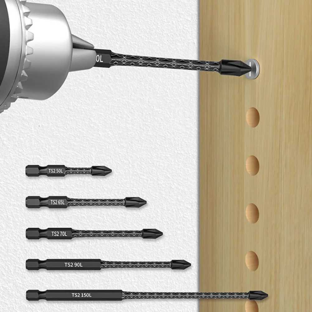 For Strong High-Strength Operations Color As Picture Hex Shank Screwdriver 90mm Alloy Steel High Hardness HRC60