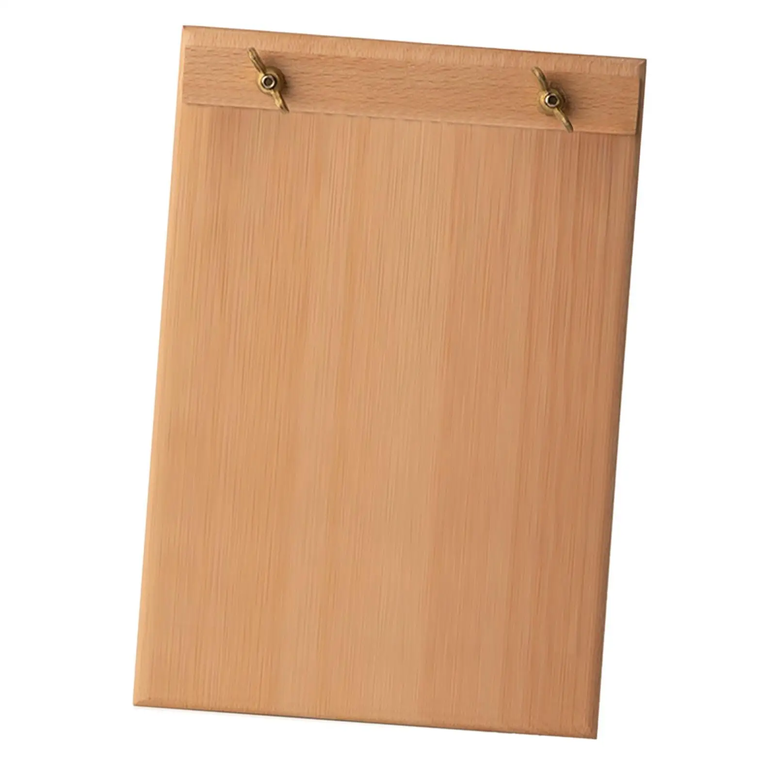 Wood Sign Holder A5 T Double Sided Menu Holder for Office Hotels Restaurants