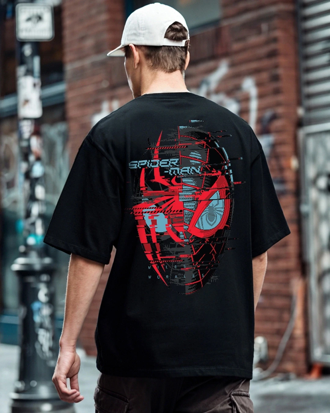 

Летняя хит продаж, официальная футболка с логотипом «Человек-паук» Marvel, футболка унисекс с круглым вырезом и короткими рукавами