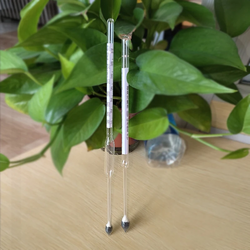 Hydrometer Density Meter Baume Meter Cool Leather Flour Concentration Meter Lime Sulfur Mud Glass Hydrometer