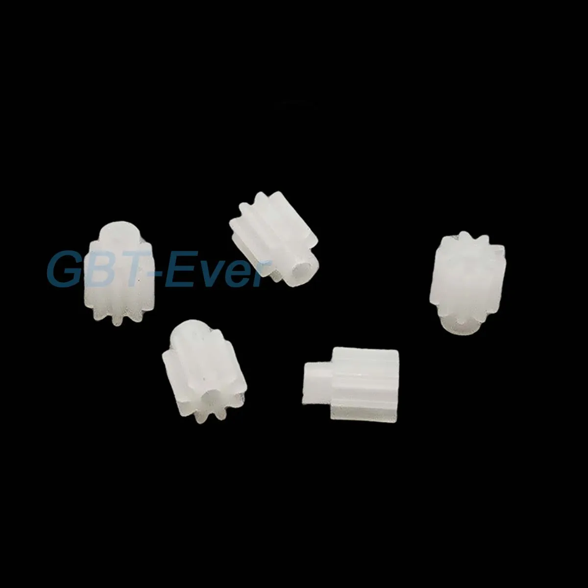 

1/10/100Pcs 91A 0.3M Plastic Gear 9 Teeth White POM Gear Motor Pinion Bore 1mm DIY Toy Aircraft Quadcopter Parts Accessories