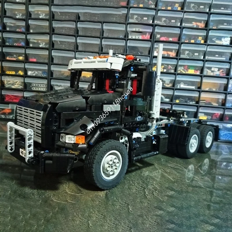 

1708pcs MOC Mack Granite Technical Model Building blocks Architecture DIY toys creative Christmas gift idea Brick Kids Birthday