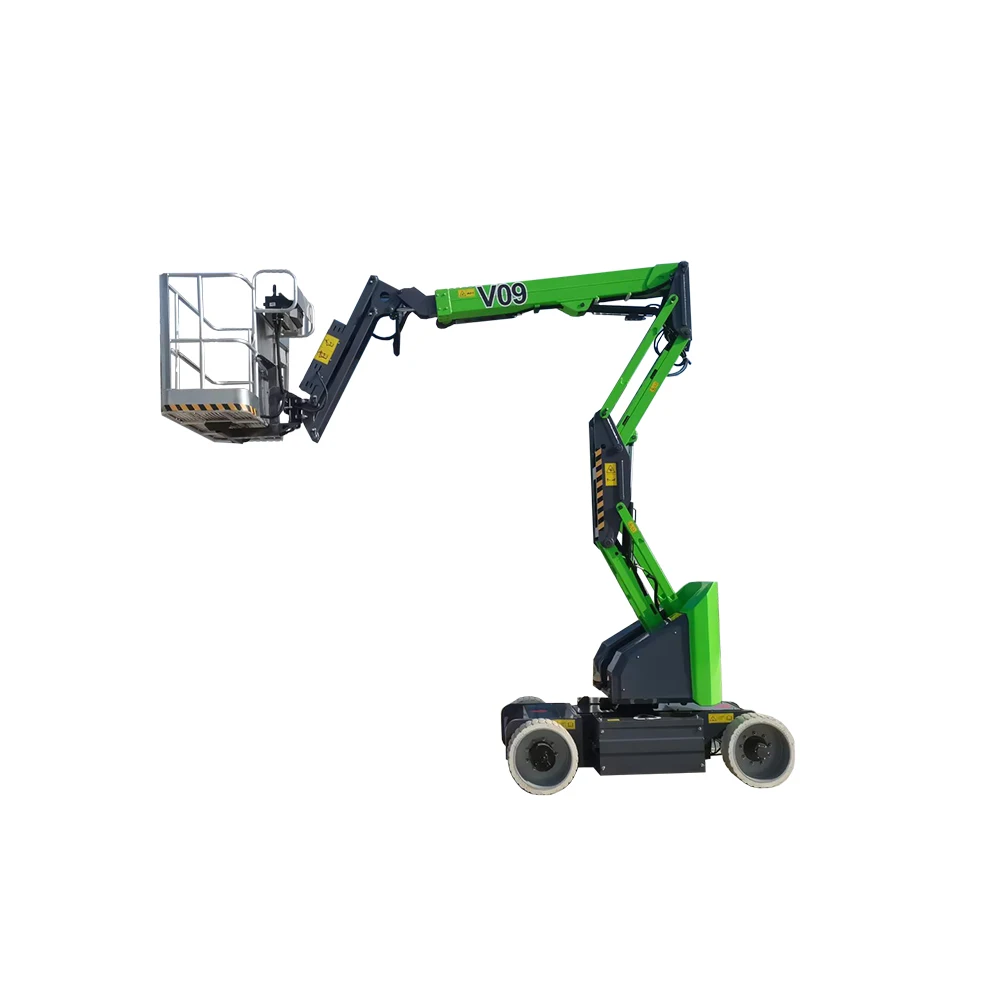 Boomstar Articulating Boom Lifts Electric Curved Arm High-Altitude Operation Platform Manlift Electric 230Kg Customized