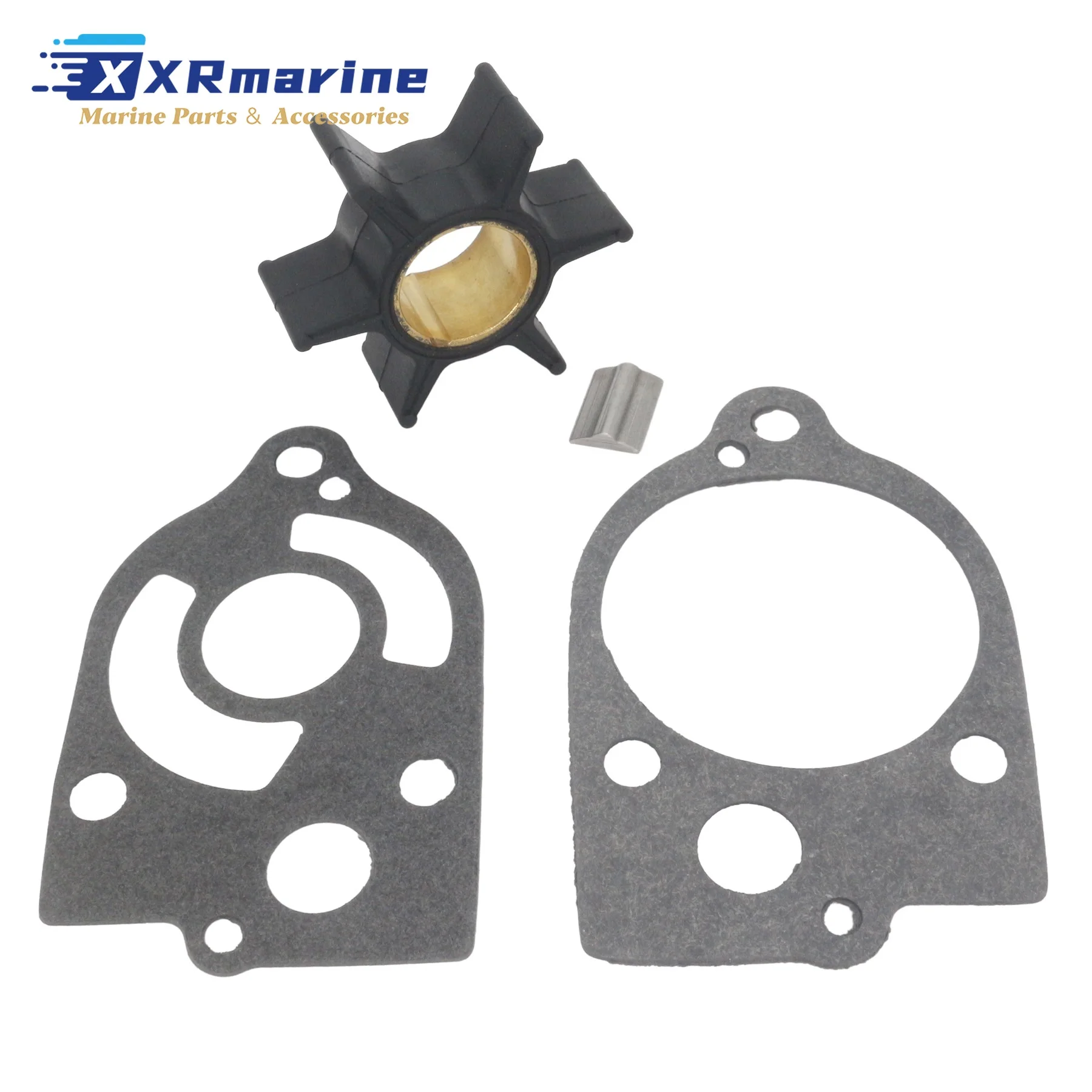 

Outboard Water Pump Impeller Service Kit for Mercury 2-Stroke 30 35 40 45 50 60 65 70 HP Motor 47-89983 89983T 65959 18-3007