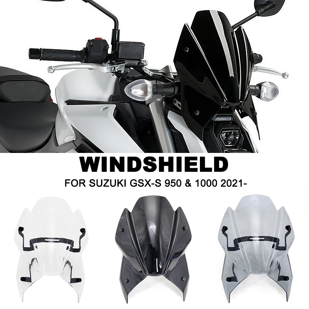 

For SUZUKI GSX-S950 GSX-S1000 GSX-S 950 GSXS 1000 Windshield Windscreen Motorcycle Accessories Wind Deflector 2021 2022 2023