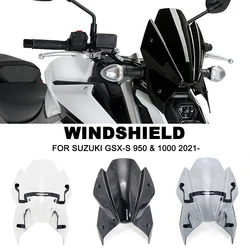 For SUZUKI GSX-S950 GSX-S1000 GSX-S 950 GSXS 1000 Windshield Windscreen Motorcycle Accessories Wind Deflector 2021 2022 2023