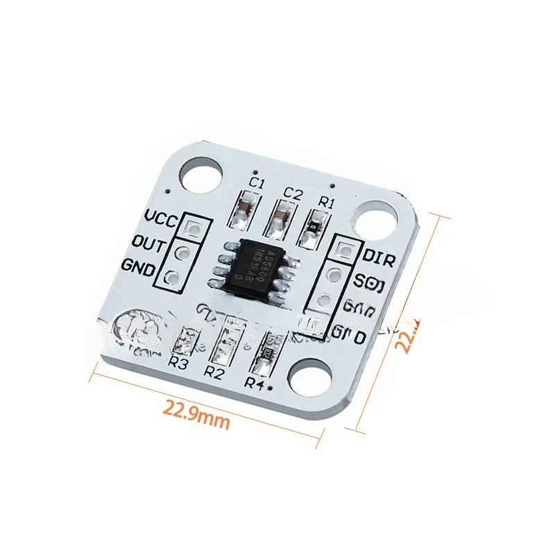 Codeur magnétique AS5600 de haute précision 12 bits-Module de capteur d'angle d'induction magnétique, aimant gratuit inclus