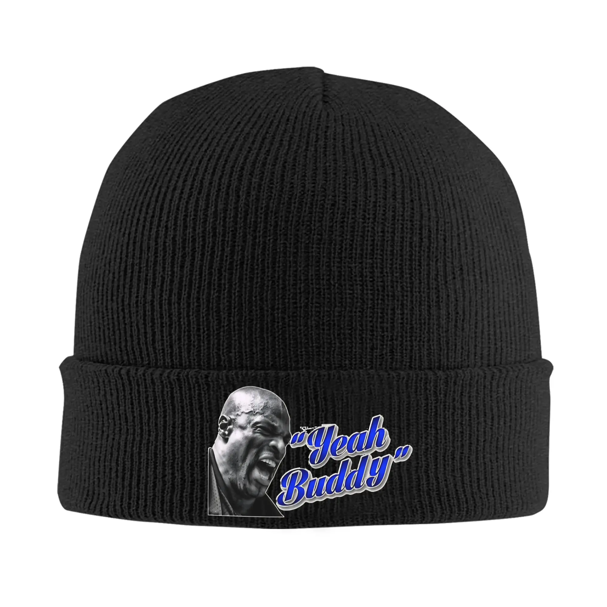 Ronnie Coleman Yeah Buddy! Sticker  Knitted Hat Caps Unisex Adult Outdoor Sport Beanie Hats Autumn Warm Soft Bonnet Hats