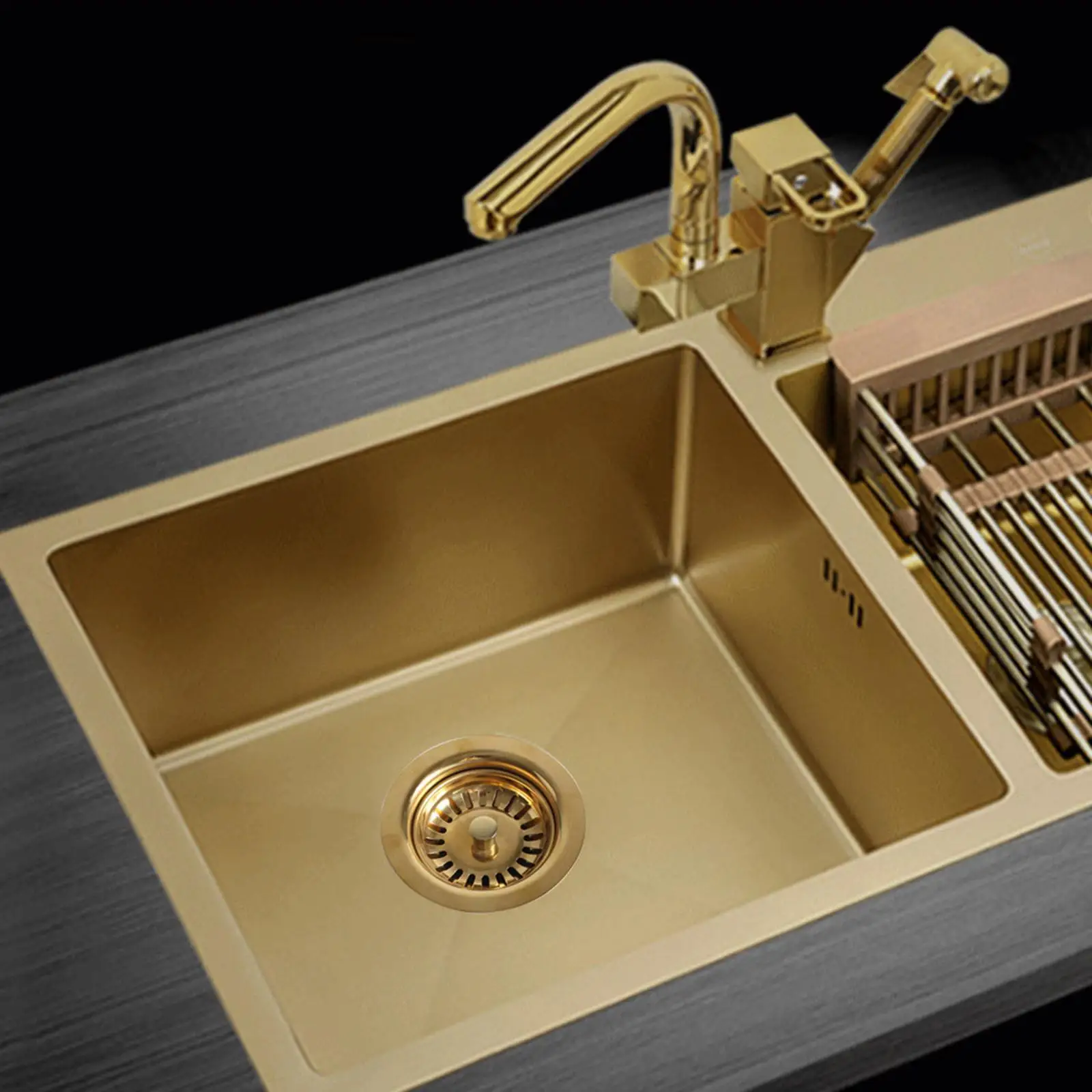 Sink Strainer Food Strainer Practical Anti Clogging Basket Sink Mesh Basket for Home Restaurant Hotel