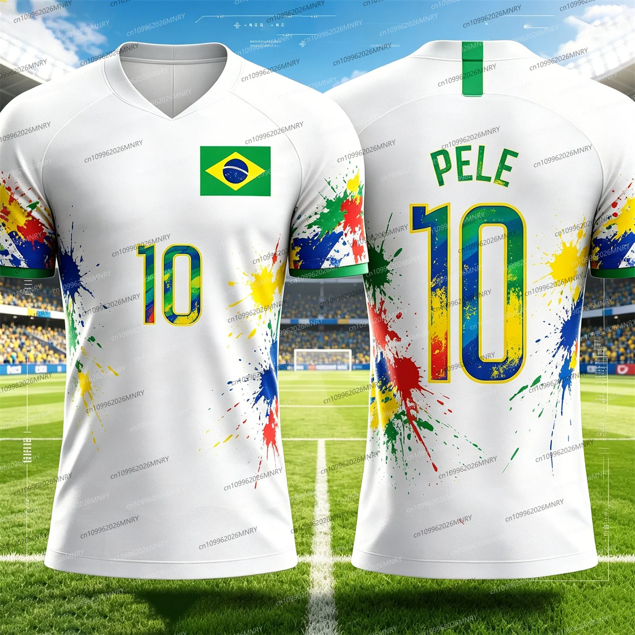 Cheer up! Brazil Breathe Quick Sports Football Jersey Man Clothes Summer men T-Shirt Women Sports Top 3D Men Clothing Tshirt