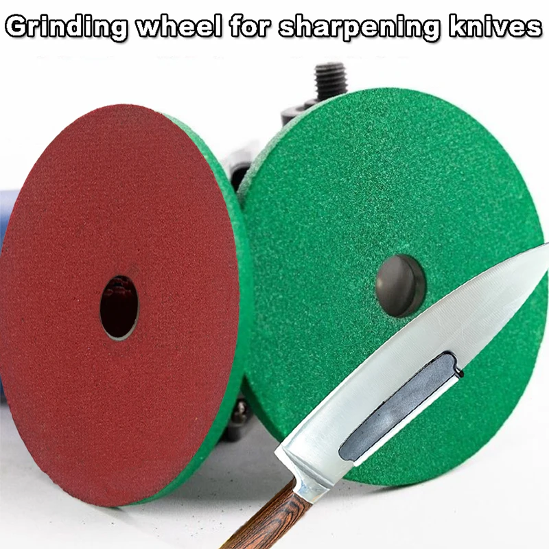100mm Grinding Wheel Thickened Cutting Disc Stainless Steel Abrasive Polishing Pad Double-side Used for Metal, Stone and Steel